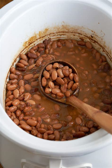 Slow Cooker Pinto Beans My Forking Life