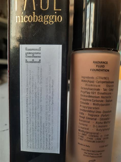 Тональный крем FACE nicobaggio professional make-up для проблемной и ...