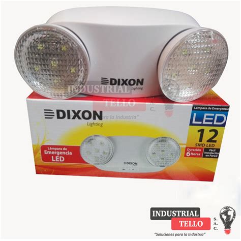 Luces De Emergencia Dixon Led Industrial Tello