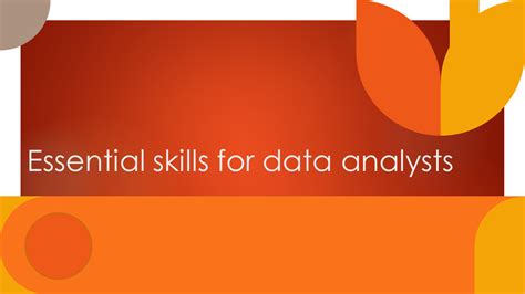 Essential Skills For Data Analysts Fundamental Data Analyst Skills