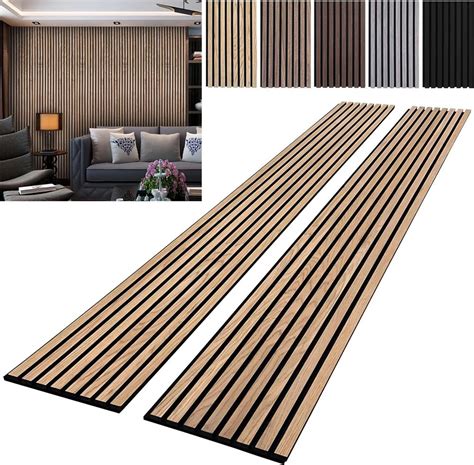 Akupanel Wood Slat Acoustic Panel Soundproof Pet Felt Mdf Wood Veneer