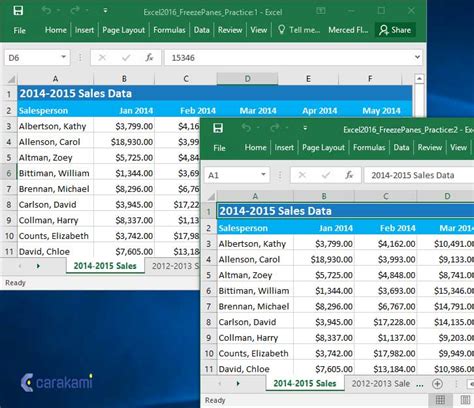 Cara Menampilkan Beberapa File Dalam Satu Lembar Kerja Di Excel Images