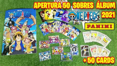 Lbum One Piece De Panini Apertura Sobres Figuras Cards