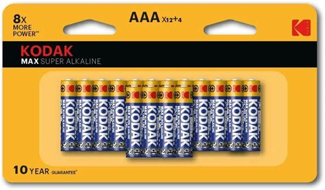 aaa batteries  years shelf life long lasting alkaline power triple