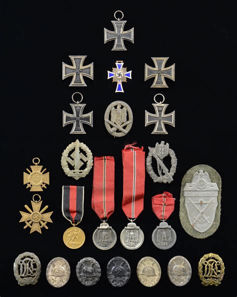 At Auction Wwii German Medals And Badges