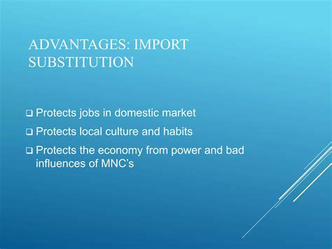 Export Import Substitution Industrialization Ppt