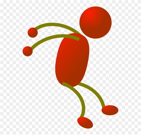 Download Stick Figure Man Jumping Vector Clip Art - Png Download ...