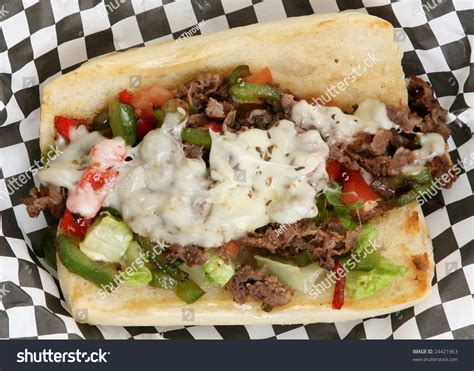 Philly Cheese Steak Sub Stock Photo 24421963 : Shutterstock