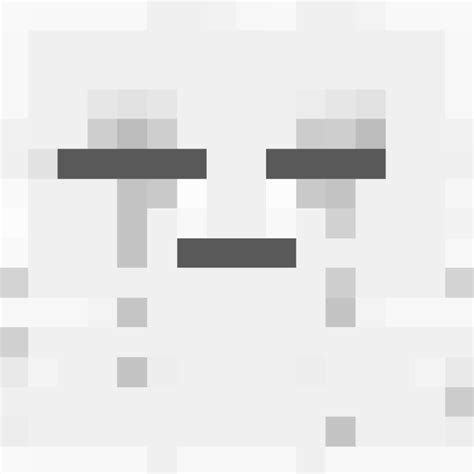 Minecraft Ghast Head