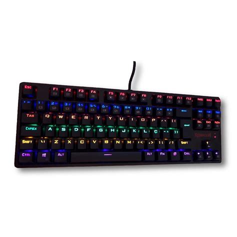 Teclado Mecânico Gamer Redragon sw Blue Rainbow K576R daksa Submarino