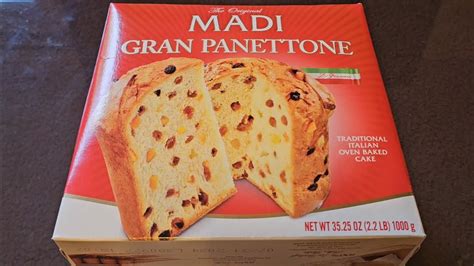 Costco Sale Item Review The Original Madi Gran Panettone Traditional