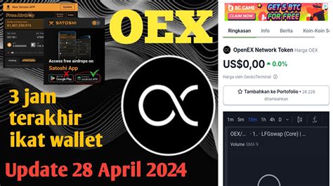 OEX Update 28 April 3 Jam Terakhir Ikat Wallet Solusi Gagal Swap Core