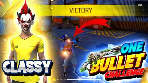 Classyfreefire Ff Challenged Me 😈one Bullet🤯win In Lone Wolf😱 Classyffchallenge Youtube