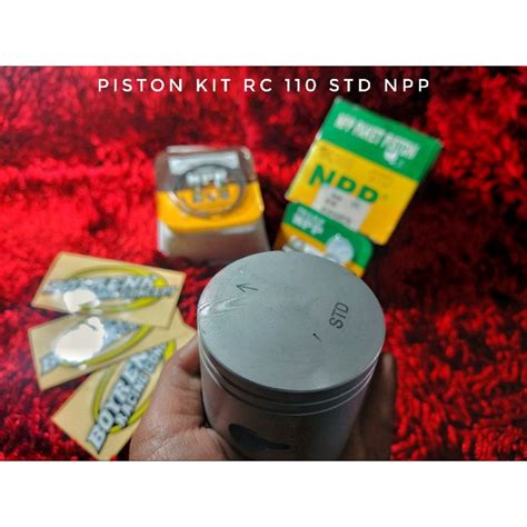 Jual PISTON KIT SEHER KIT SEKER KIT RC 110 CRYSTAL TORNADO GS NPP OVZ