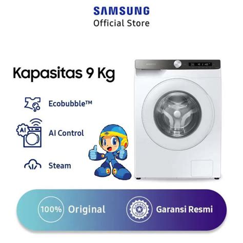 SAMSUNG WW90T504DTT MESIN CUCI FRONT LOADING 9 KG SURABAYA Lazada