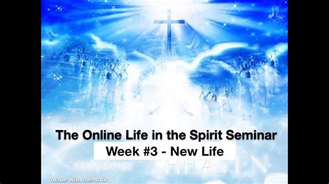 Life In The Spirit Seminar Week New Life Youtube