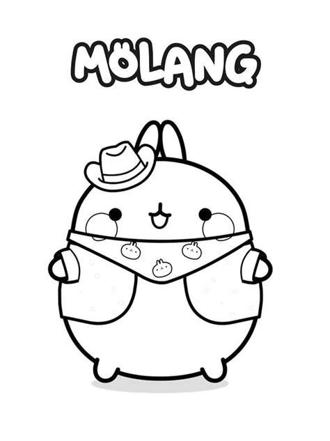 Dibujos De Molang Para Colorear Dibujos Online