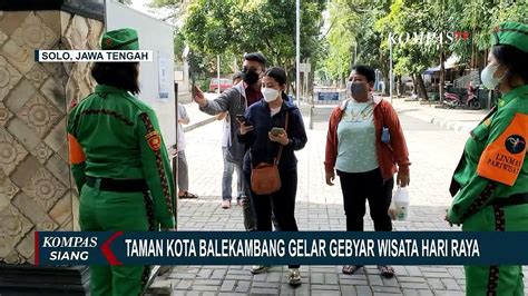 Berwisata Ke Taman Kota Balekambang Solo Di Hari Lebaran Warga