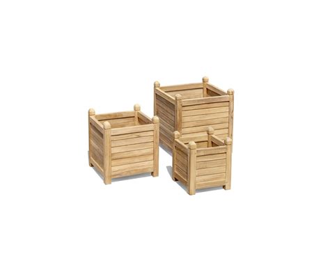 Set Of 3 Zen Outdoor Planters