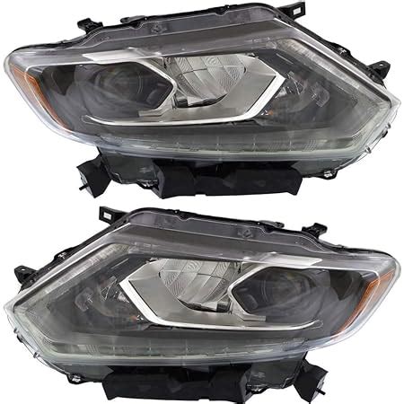 Amazon For Nissan Rogue Headlights Lamps Set