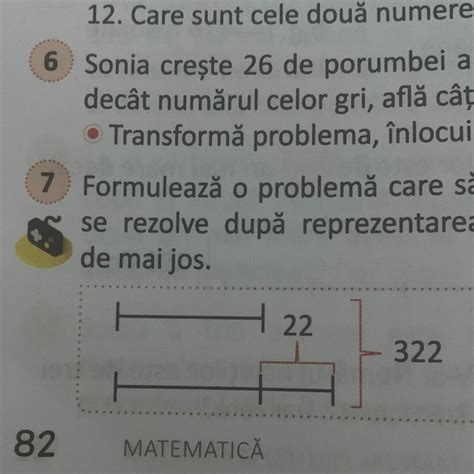 Formuleaz O Problem Care S Se Rezolve Dup Reprezentarea De Mai