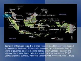 Beauty of samosir island | PPT