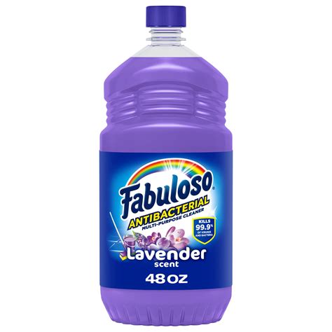 Fabuloso Antibacterial Multi Purpose Cleaner Lavender Scent 48 Oz