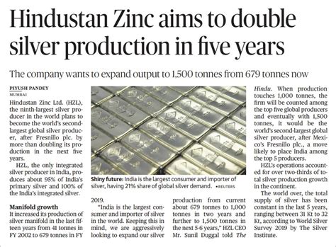 The Silver Edge of Hindustan Zinc | Hindustan Zinc