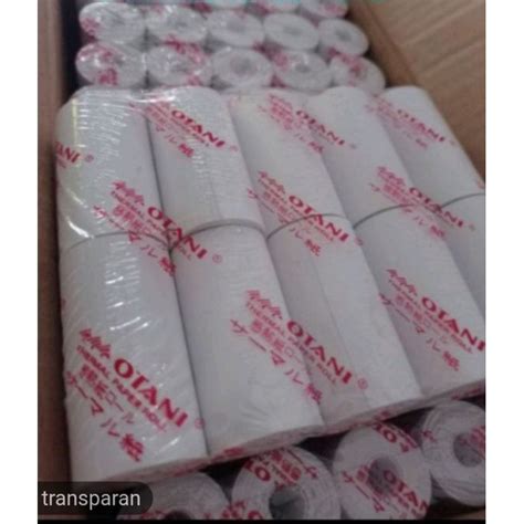 Jual Kertas Thermal Otani Ukuran 57x31 Transparan Shopee Indonesia