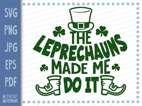 Funny St Patricks Svg St Patricks Day Svg Shamrock Svg Clover Svg Lucky Svg Irish Svg St