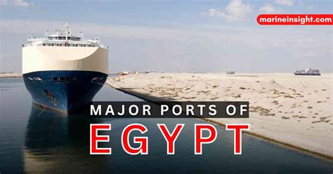 7 Major Ports Of Egypt