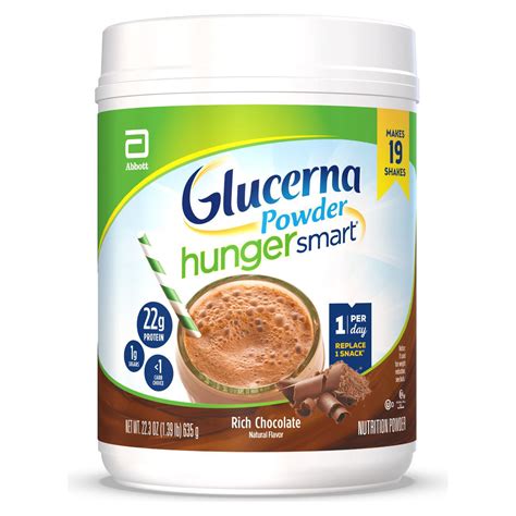 Glucerna Hunger Smart Powder With G Of Protein And G Sugar Gluten