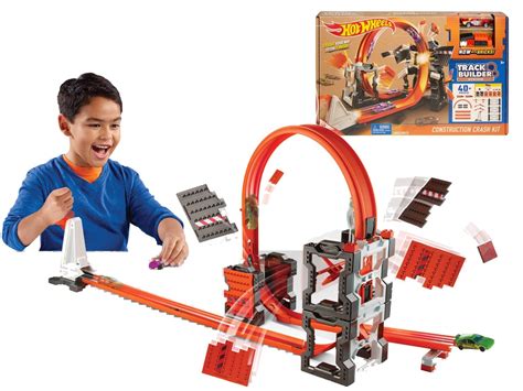Hot Wheels ZESTAW TORÓW SZALONE KRAKSY el TOR TV