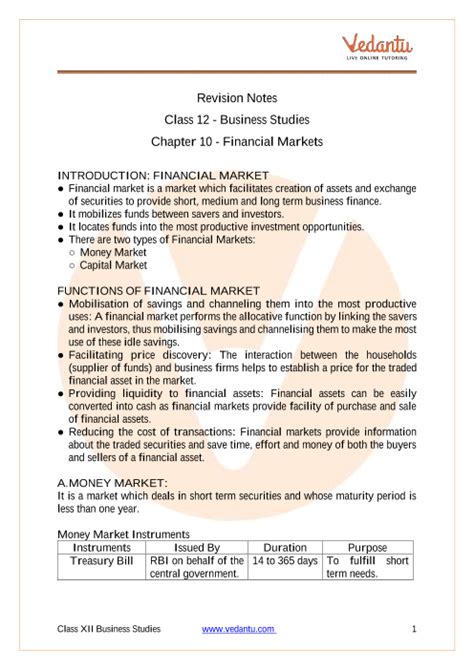 Function Of Financial Market