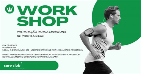 Workshop Corrida Maratona De Porto Alegre Em Porto Alegre Sympla