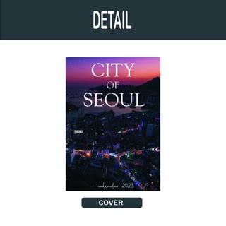 Jual Kalender Meja Desk Calendar Seoul City Edition Potrait