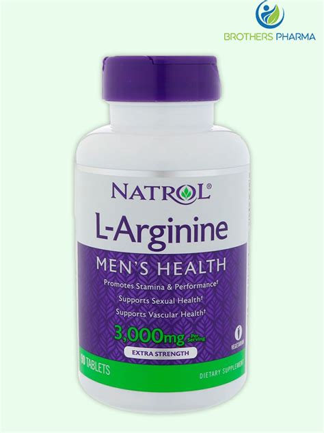 كبسولات الارجنين Natrol L Arginine Brothers Pharma