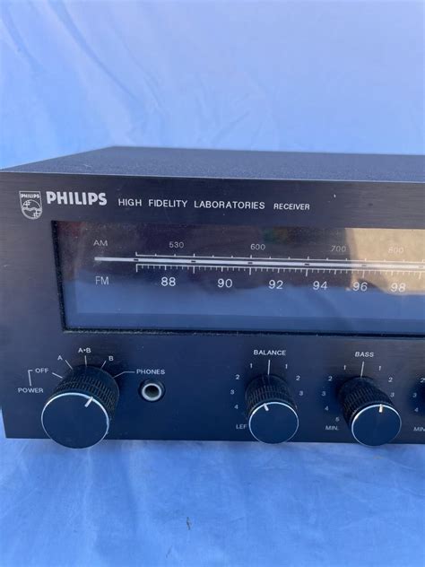 Lot Philips High Fidelity Laboratories Receiver Estatesales Org