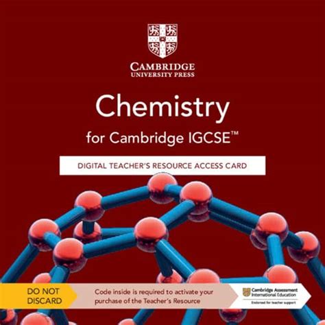 9781108948937 Cambridge IGCSE Chemistry Digital Teacher S Resource