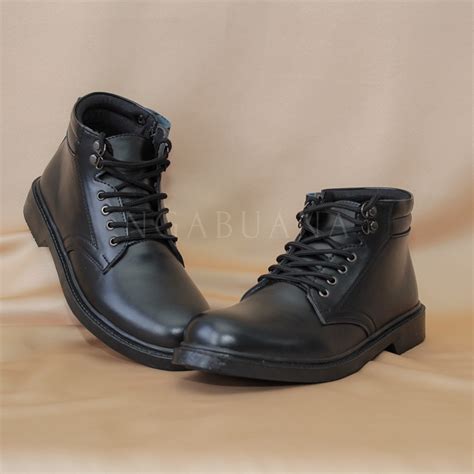 Jual Sepatu PDH Doff Mengkilap Pantofel Dinas TNI POLRI SECURITY