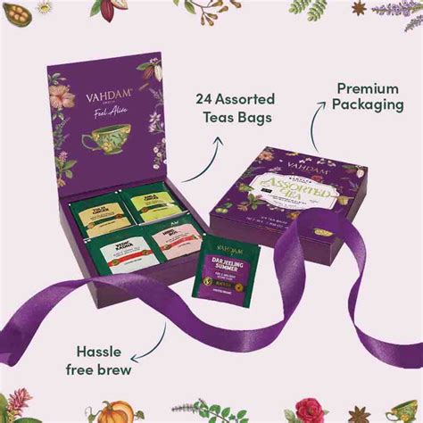 Assorted Tea Bags T Set 24 Variants 24 Tea Bags
