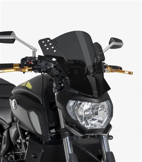 Cúpula Puig Yamaha MT 07 09 Rafale Ahumado oscuro 6894F