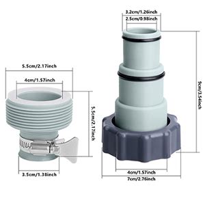 Fufre Poolschlauch Adapter Pool Adapter Auf Mm Adapter F R Intex