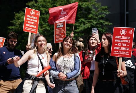 St Mungo’s: Homeless charity workers launch month-long strike in ...