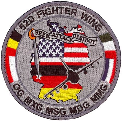 Nd Fighter Wing Morale Flightline Insignia