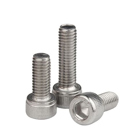 Din En Iso Stainless Steel Hex Socket Head Cap Screws Stainless