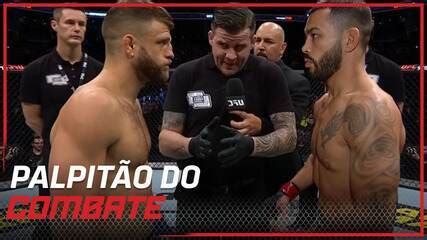 Palpitão Combate tem brasileiros em situações opostas e empate no UFC