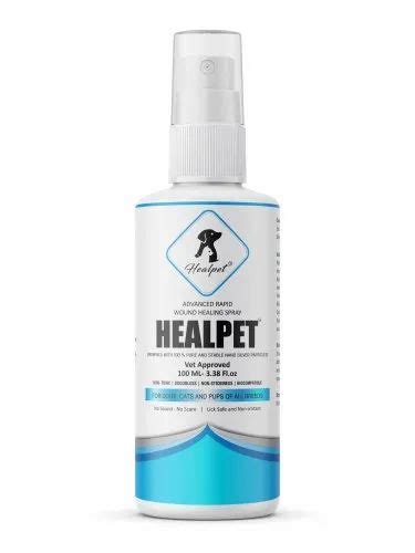 Healpet Advanced Rapid Wound Healing Spray Ml Nanotechnology Based