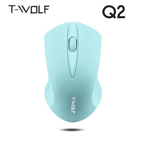 T Wolf Q2 24ghz Wireless Mouse Usb Optical Mouse Tinytech M314 Mx350