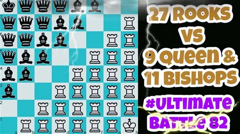 Ultimate Battle Rooks Vs Bishops Queen Fairy Youtube